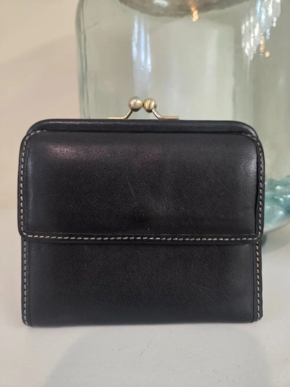 Vintage Coach Hampton Kisslock Wallet